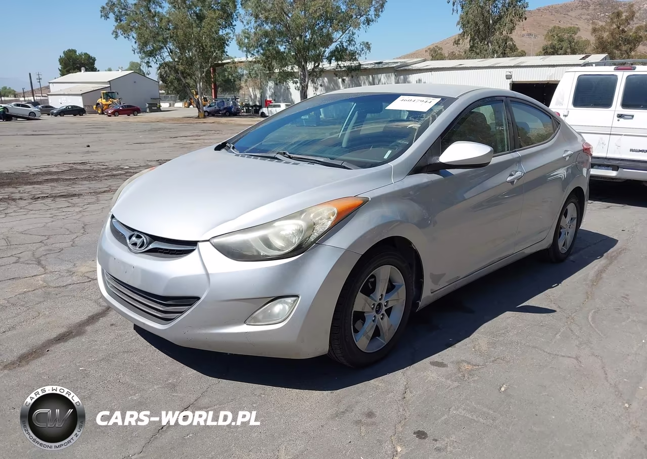 2012 Hyundai Elantra Gls (Ulsan Plant) VIN:KMHDH4AE8CU345362 - 2