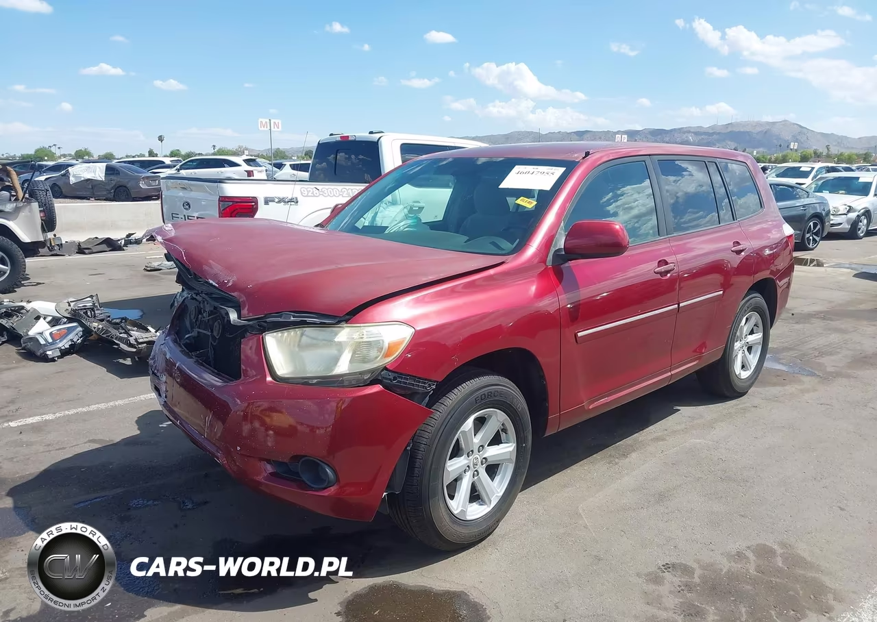 2008 Toyota Highlander VIN:JTEES41A382039191 - 2