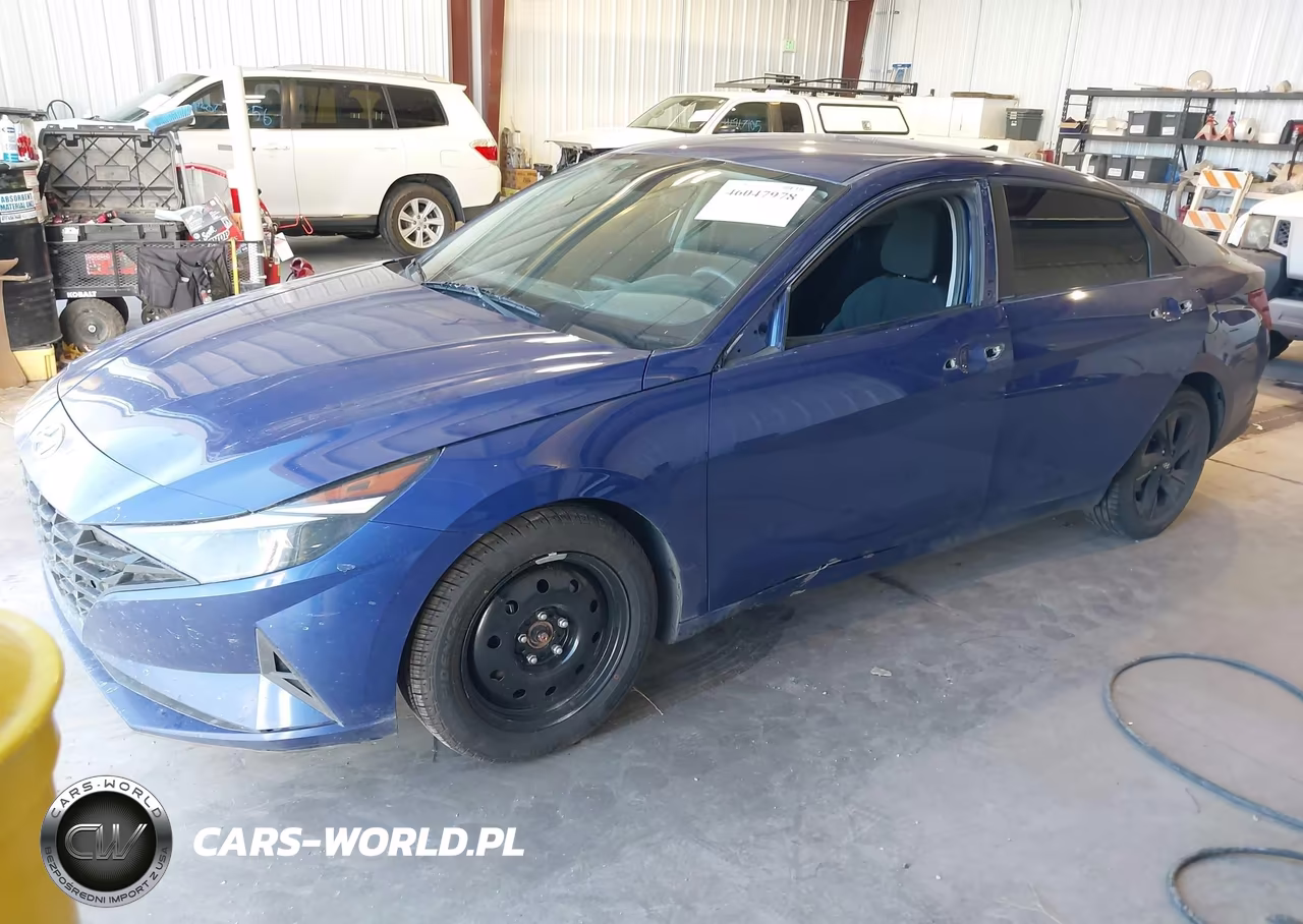 2021 Hyundai Elantra Sel VIN:5NPLS4AG3MH010766 - 2