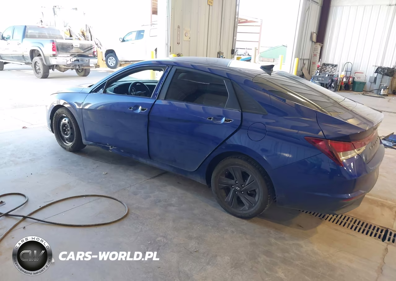 2021 Hyundai Elantra Sel VIN:5NPLS4AG3MH010766 - 3