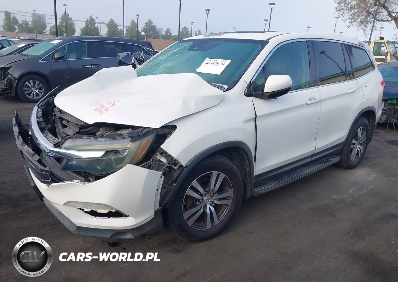 2016 Honda Pilot Ex-L VIN:5FNYF5H65GB018724 - 2