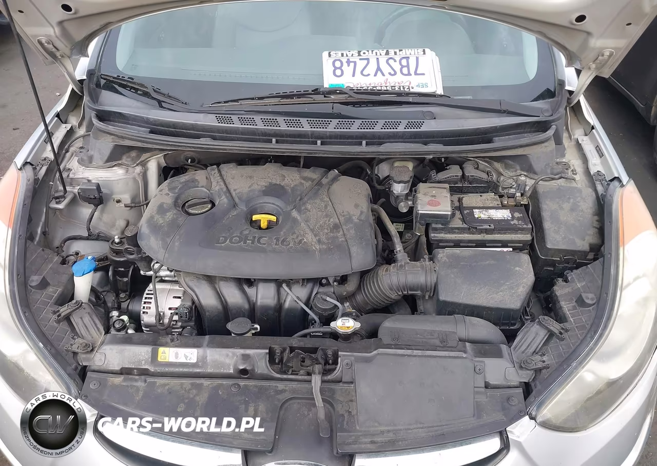 2013 Hyundai Elantra Gls VIN:5NPDH4AE0DH397472 - 10