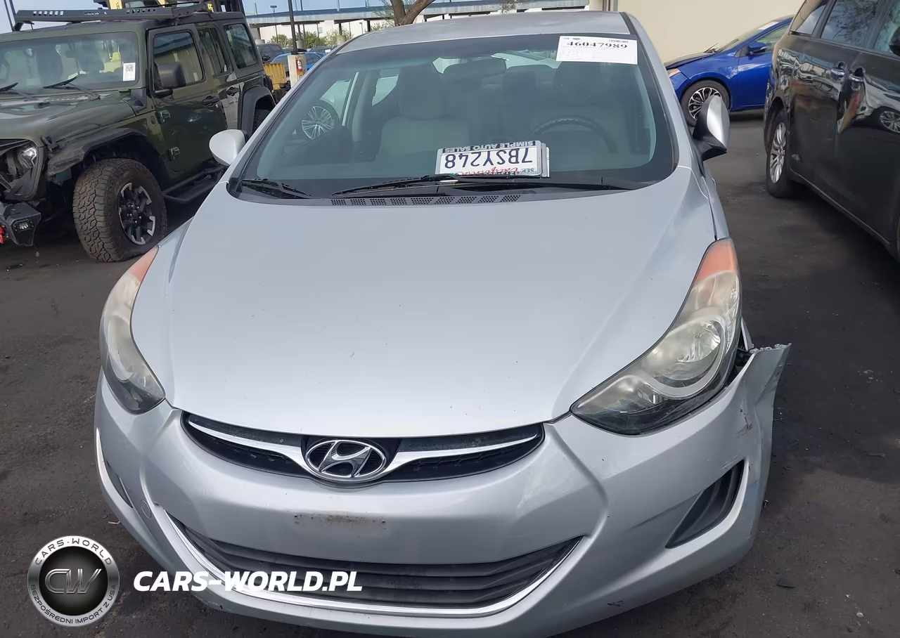 2013 Hyundai Elantra Gls VIN:5NPDH4AE0DH397472 - 12