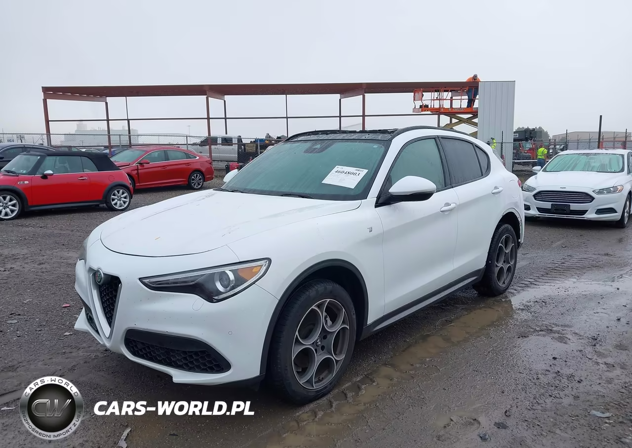 2022 Alfa Romeo Stelvio Ti Awd VIN:ZASPAKBN9N7D39295 - 2