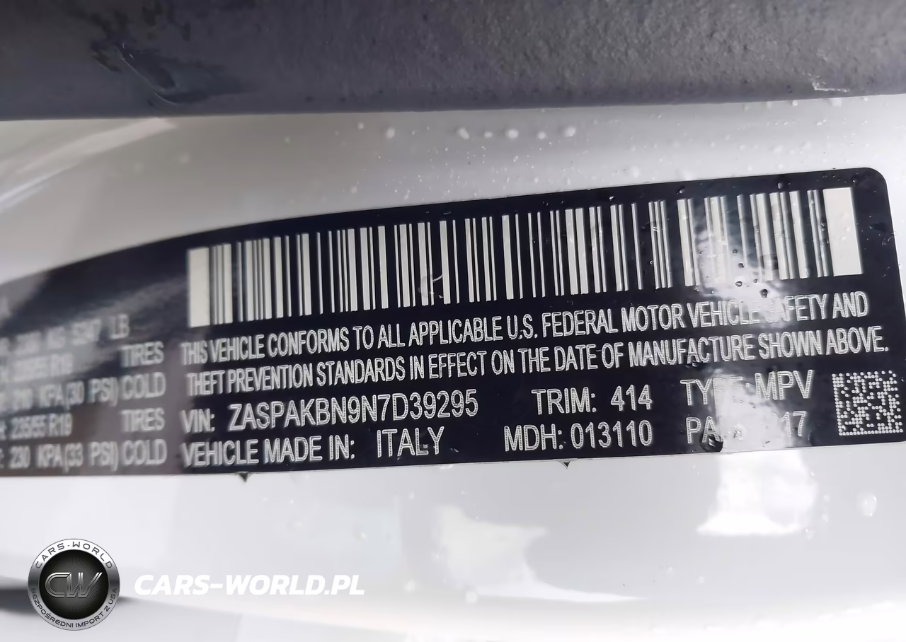 2022 Alfa Romeo Stelvio Ti Awd VIN:ZASPAKBN9N7D39295 - 9
