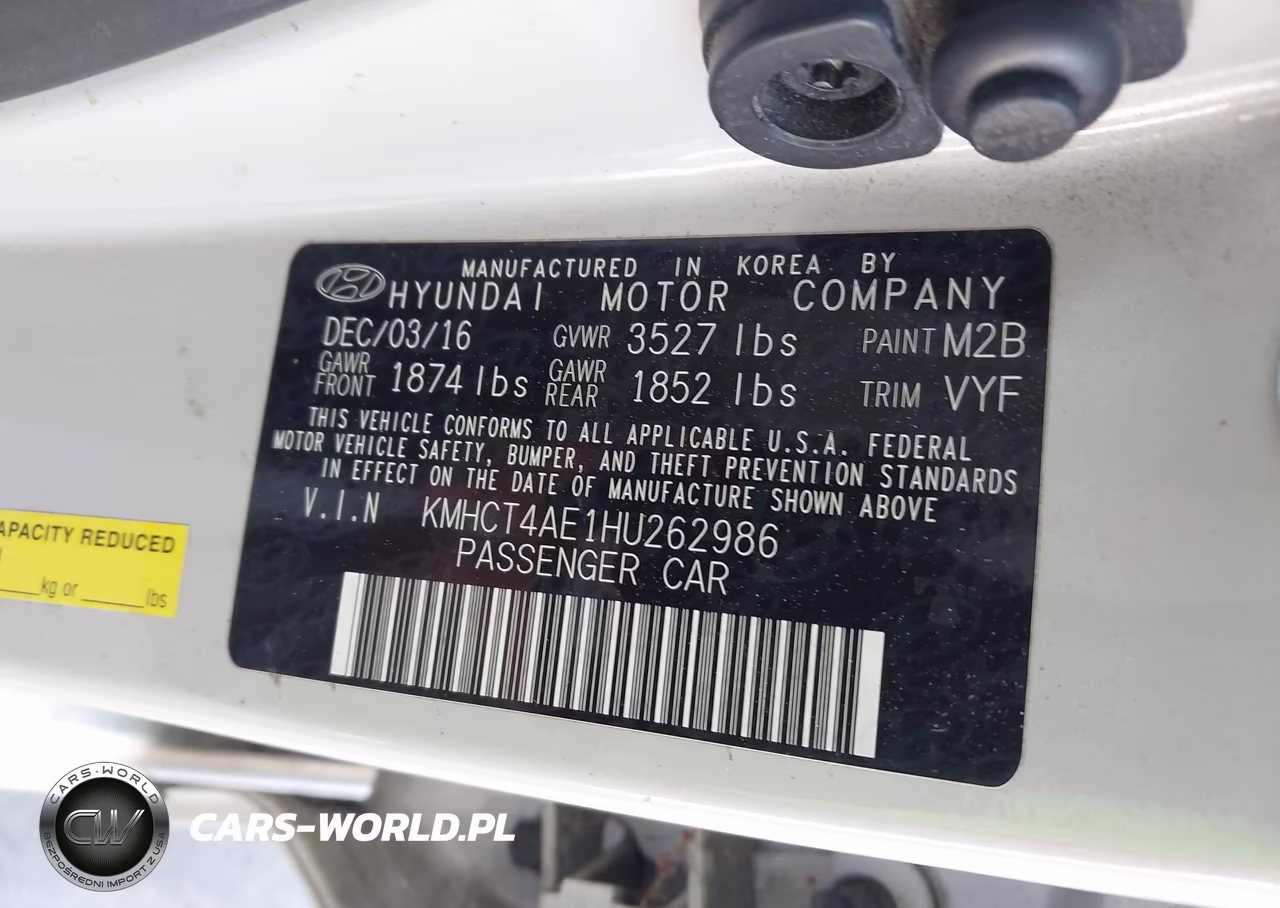 2017 Hyundai Accent Se VIN:KMHCT4AE1HU262986 - 9