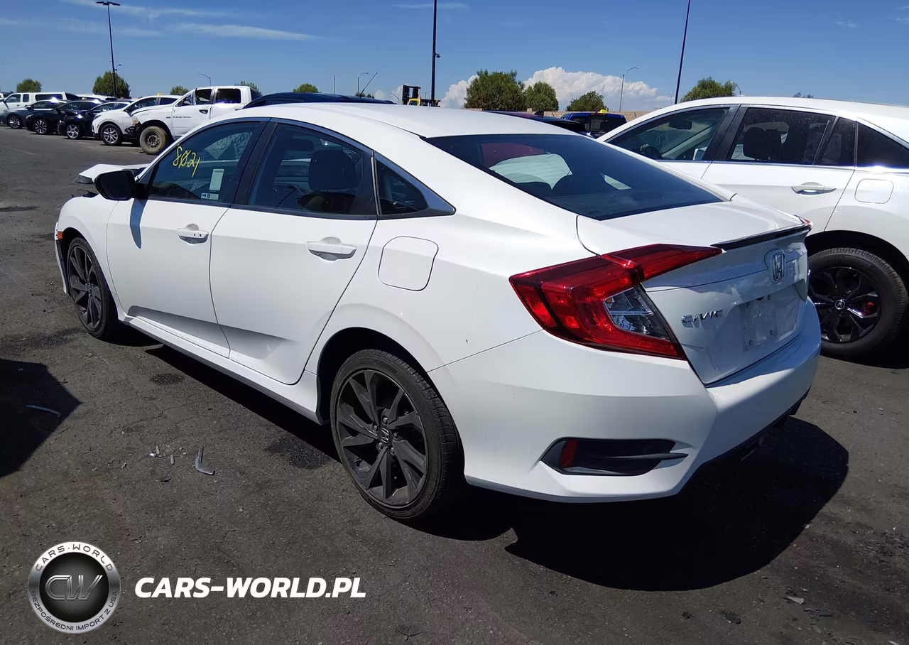 2020 Honda Civic Sport VIN:2HGFC2F81LH537097 - 14