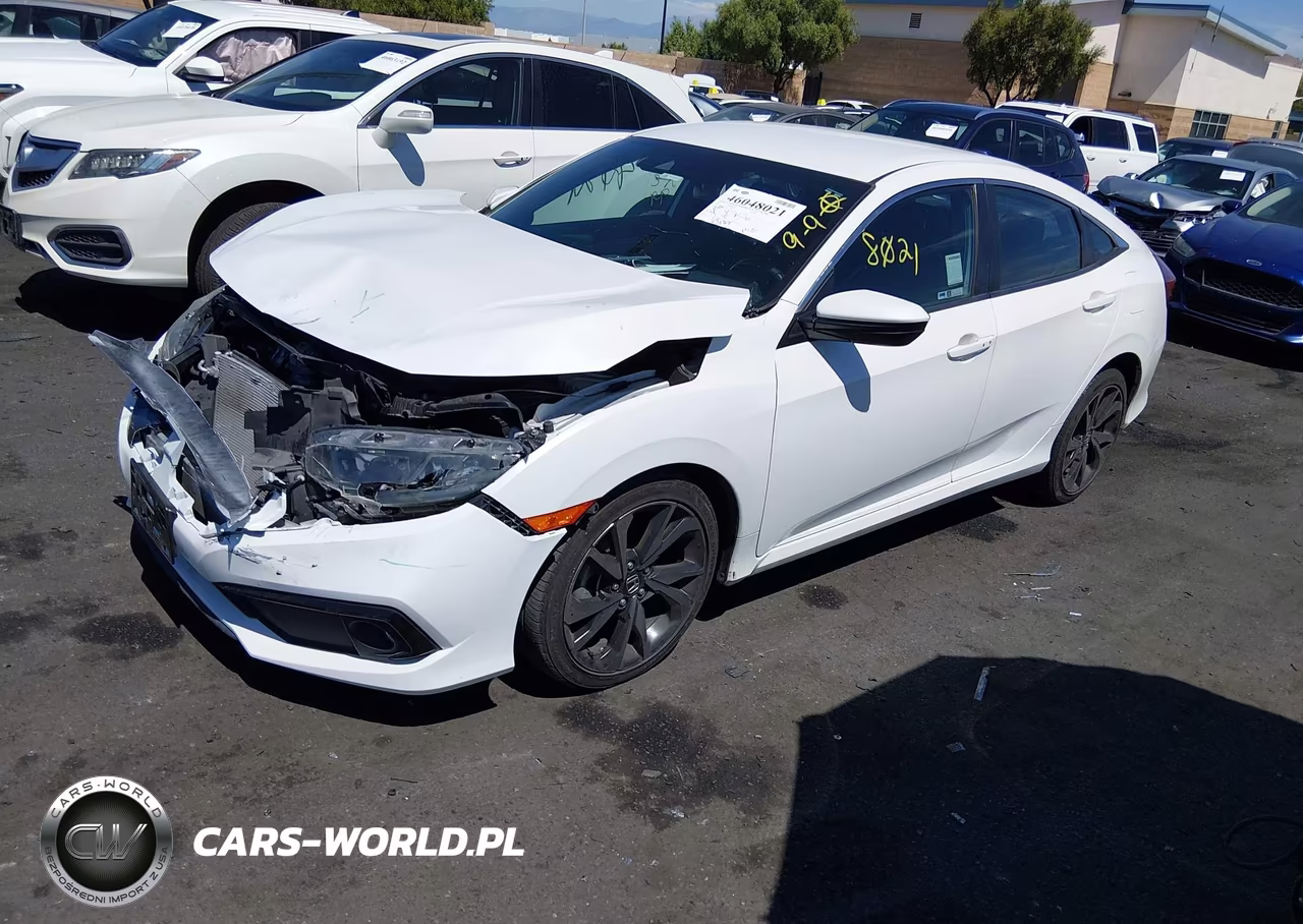 2020 Honda Civic Sport VIN:2HGFC2F81LH537097 - 2