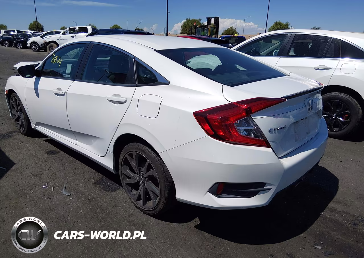 2020 Honda Civic Sport VIN:2HGFC2F81LH537097 - 3