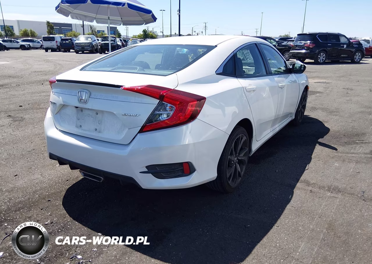 2020 Honda Civic Sport VIN:2HGFC2F81LH537097 - 4