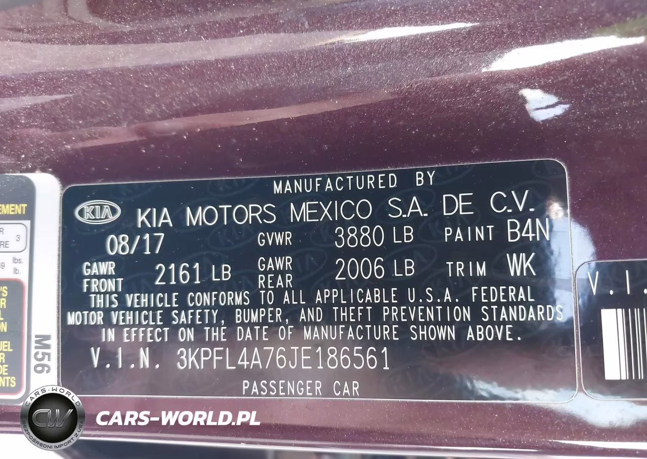 2018 Kia Forte Lx VIN:3KPFL4A76JE186561 - 9