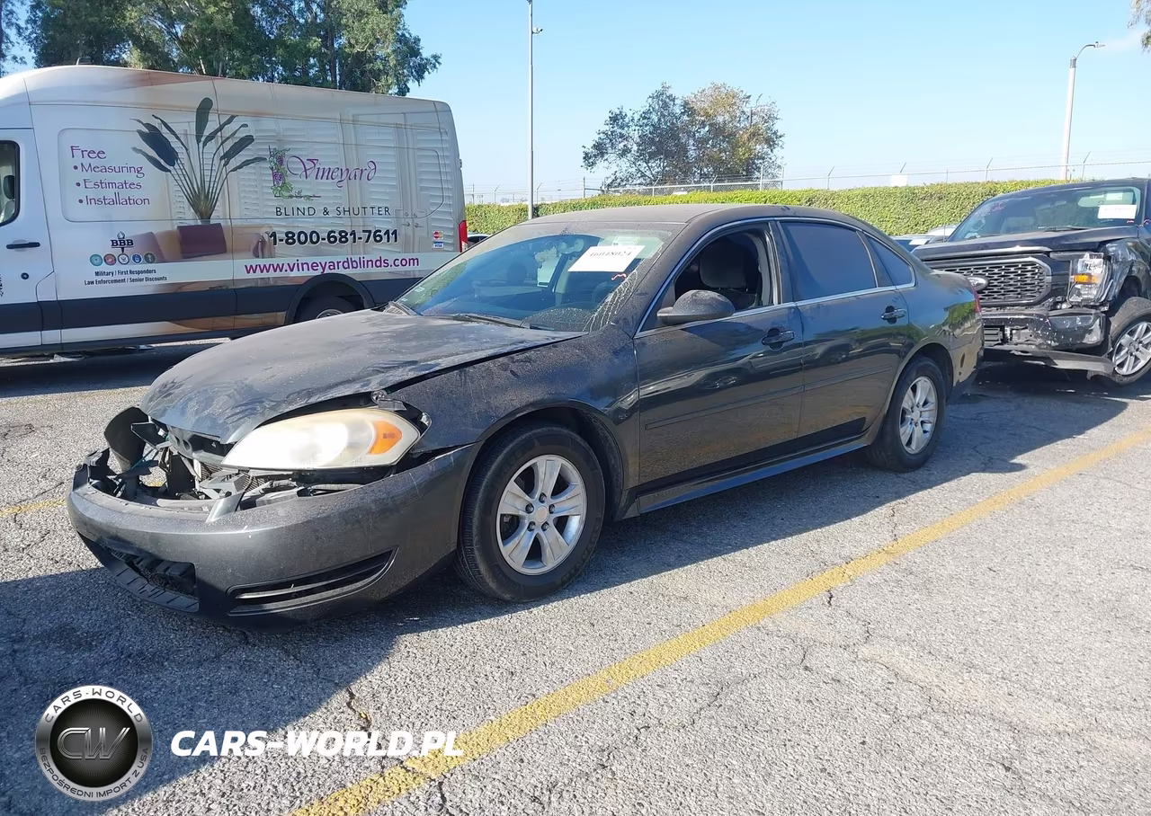2013 Chevrolet Impala Ls VIN:2G1WF5E31D1148122 - 2
