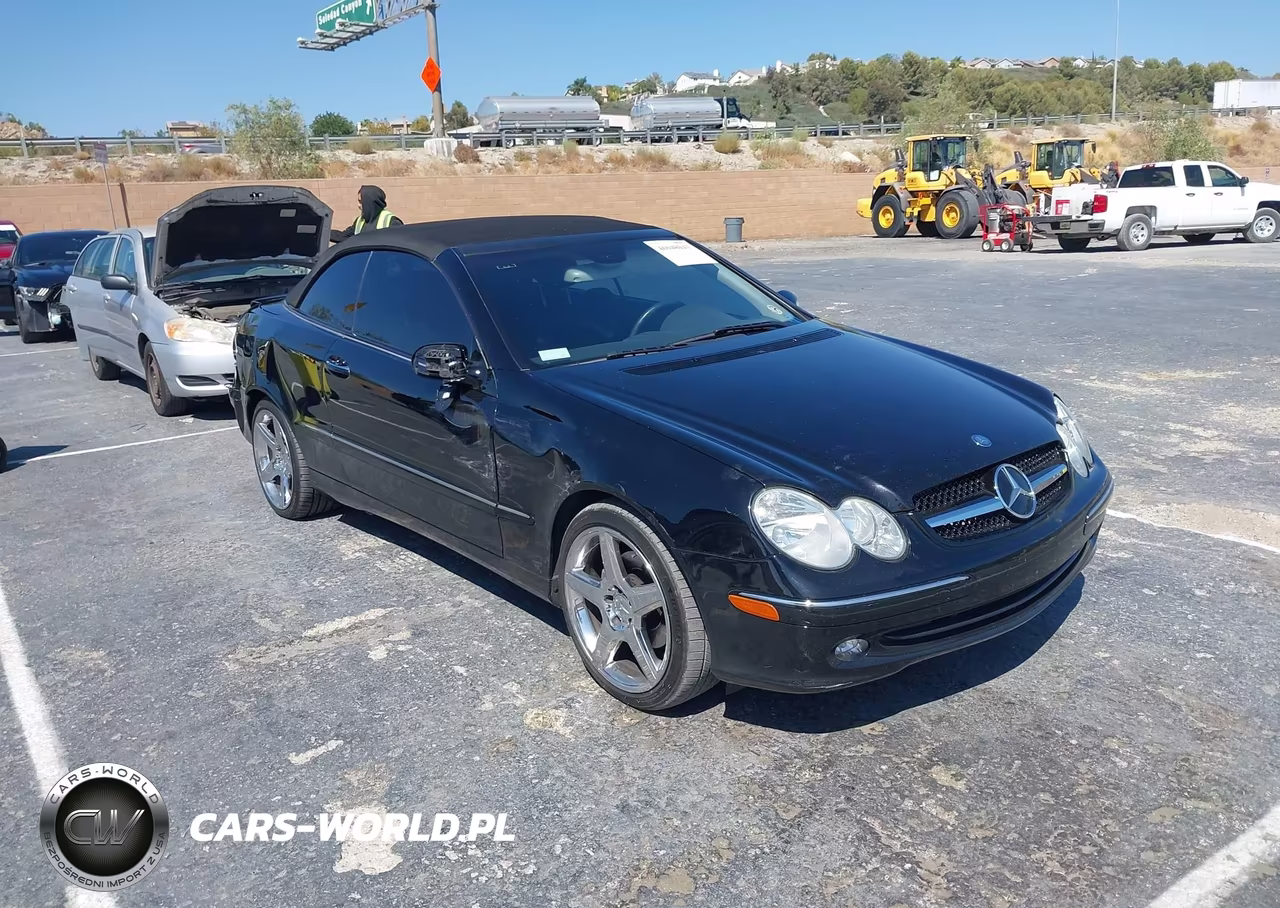 2005 Mercedes-Benz Clk 320 VIN:WDBTK65J45F122617 - 1