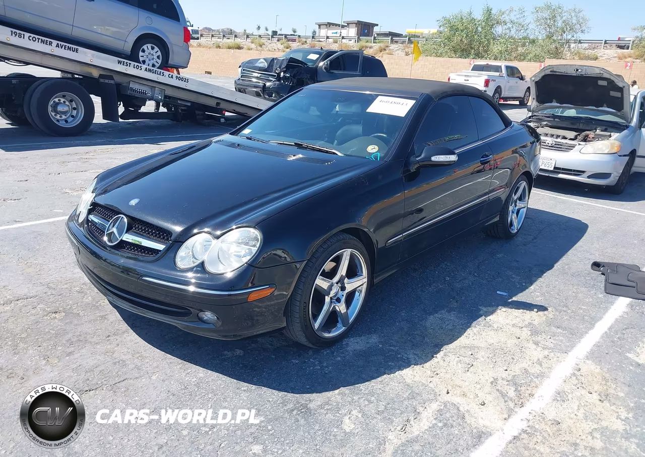 2005 Mercedes-Benz Clk 320 VIN:WDBTK65J45F122617 - 2