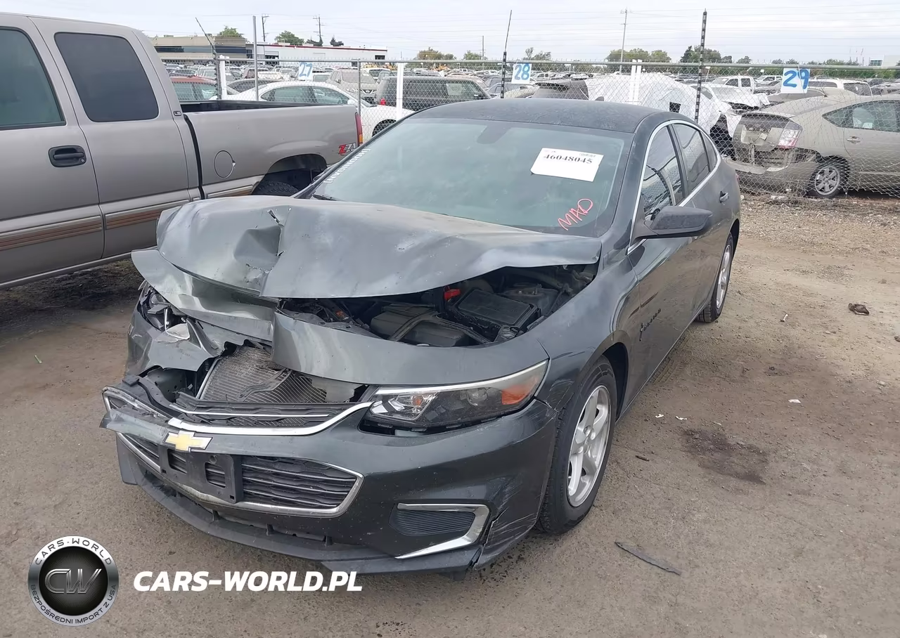 2017 Chevrolet Malibu Ls VIN:1G1ZB5ST8HF282136 - 2