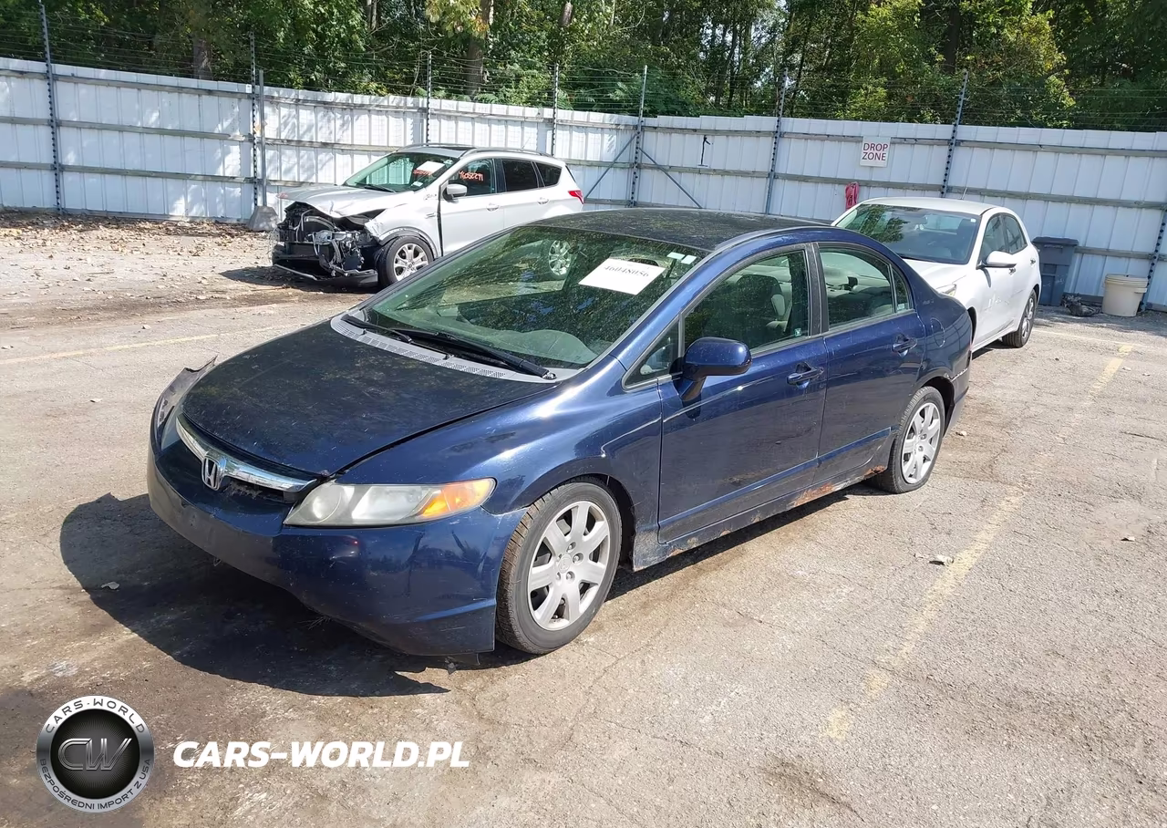 2008 Honda Civic Lx VIN:1HGFA16588L116316 - 2