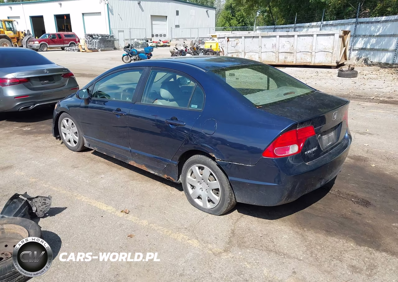 2008 Honda Civic Lx VIN:1HGFA16588L116316 - 3