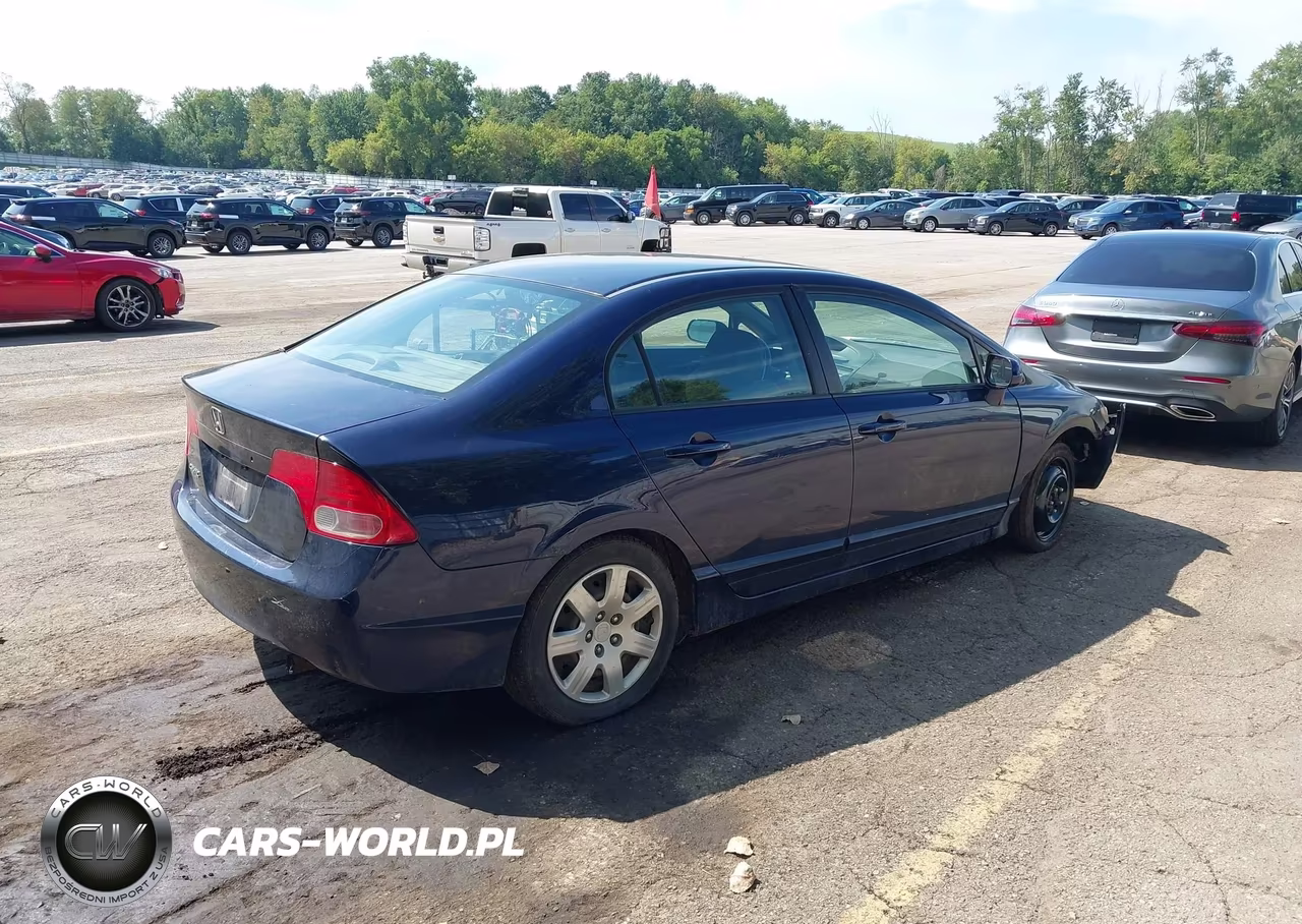 2008 Honda Civic Lx VIN:1HGFA16588L116316 - 4