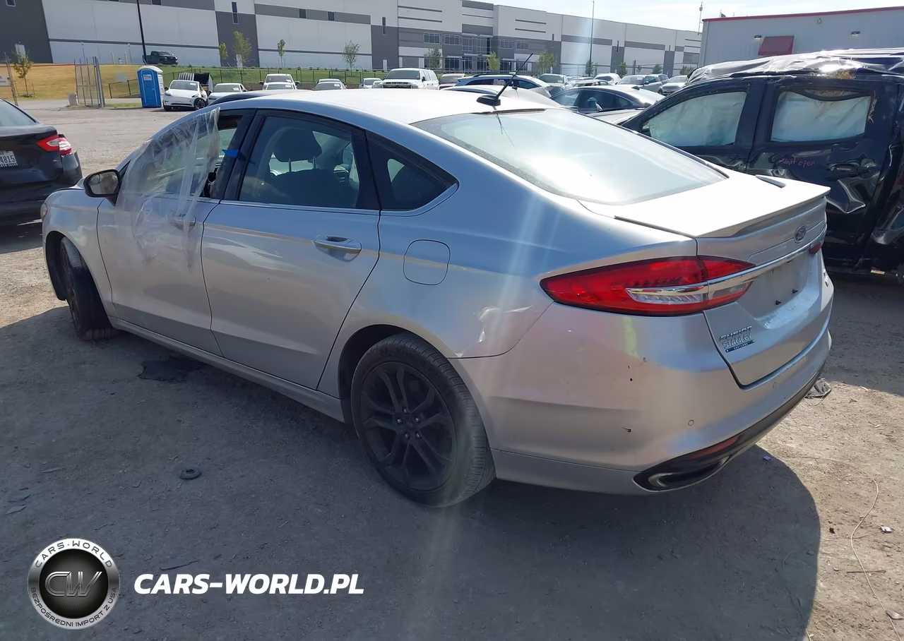 2018 Ford Fusion Se VIN:3FA6P0T97JR221134 - 3