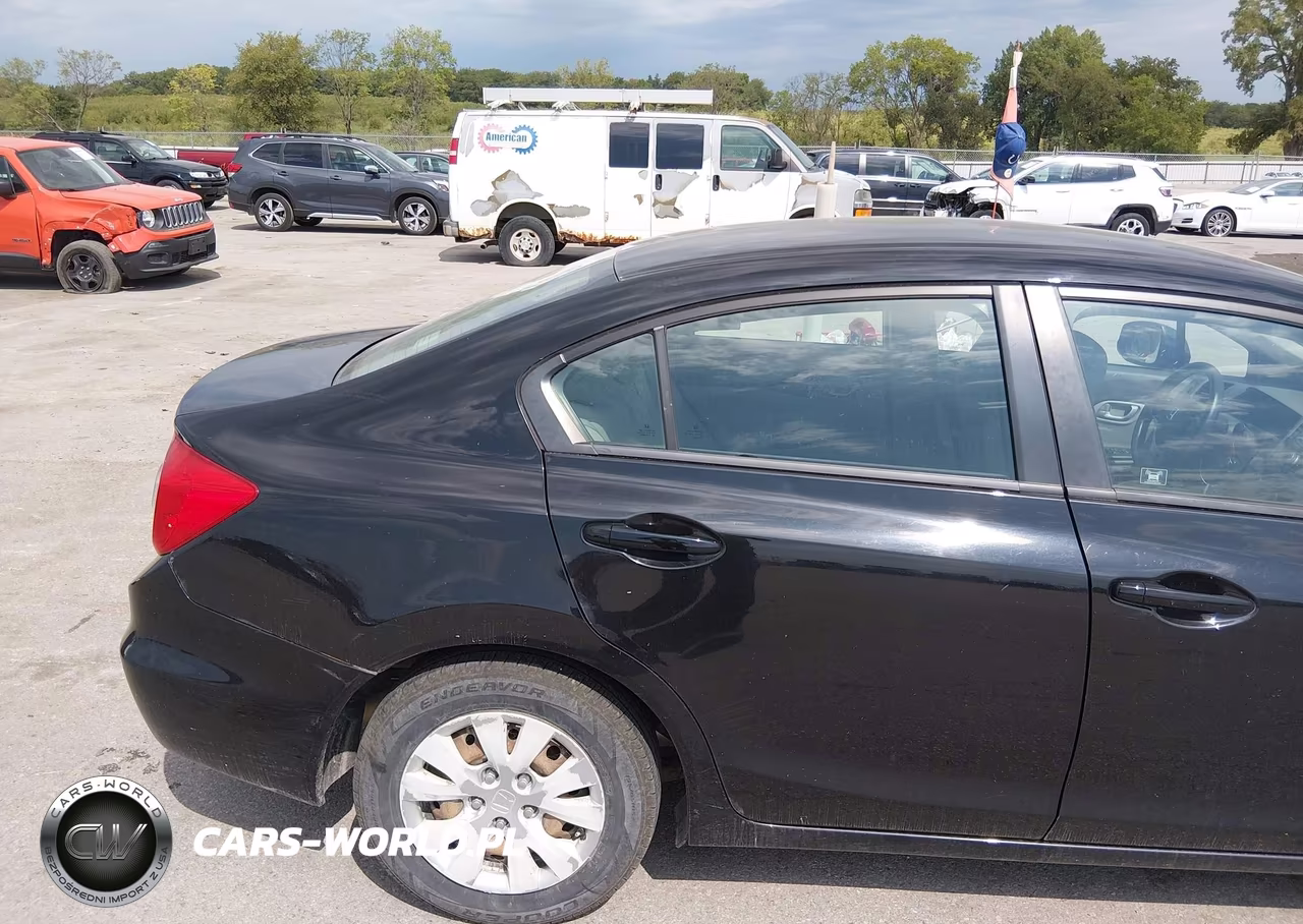 2012 Honda Civic Lx VIN:19XFB2F53CE093952 - 15