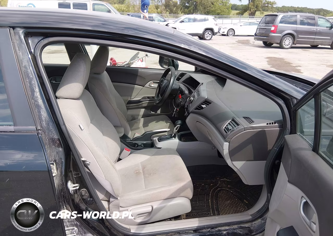 2012 Honda Civic Lx VIN:19XFB2F53CE093952 - 5
