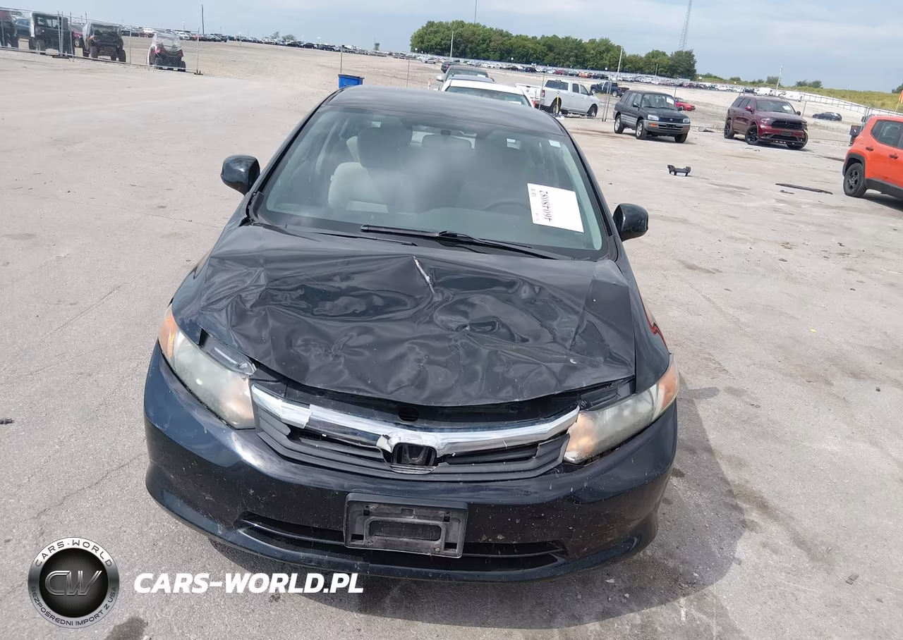 2012 Honda Civic Lx VIN:19XFB2F53CE093952 - 6