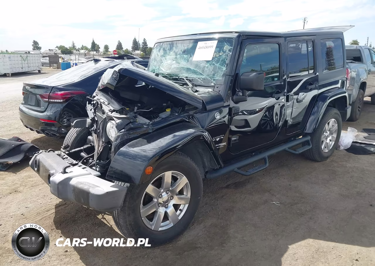 2018 Jeep Wrangler Jk Unlimited Sahara 4X4 VIN:1C4BJWEG3JL838294 - 2