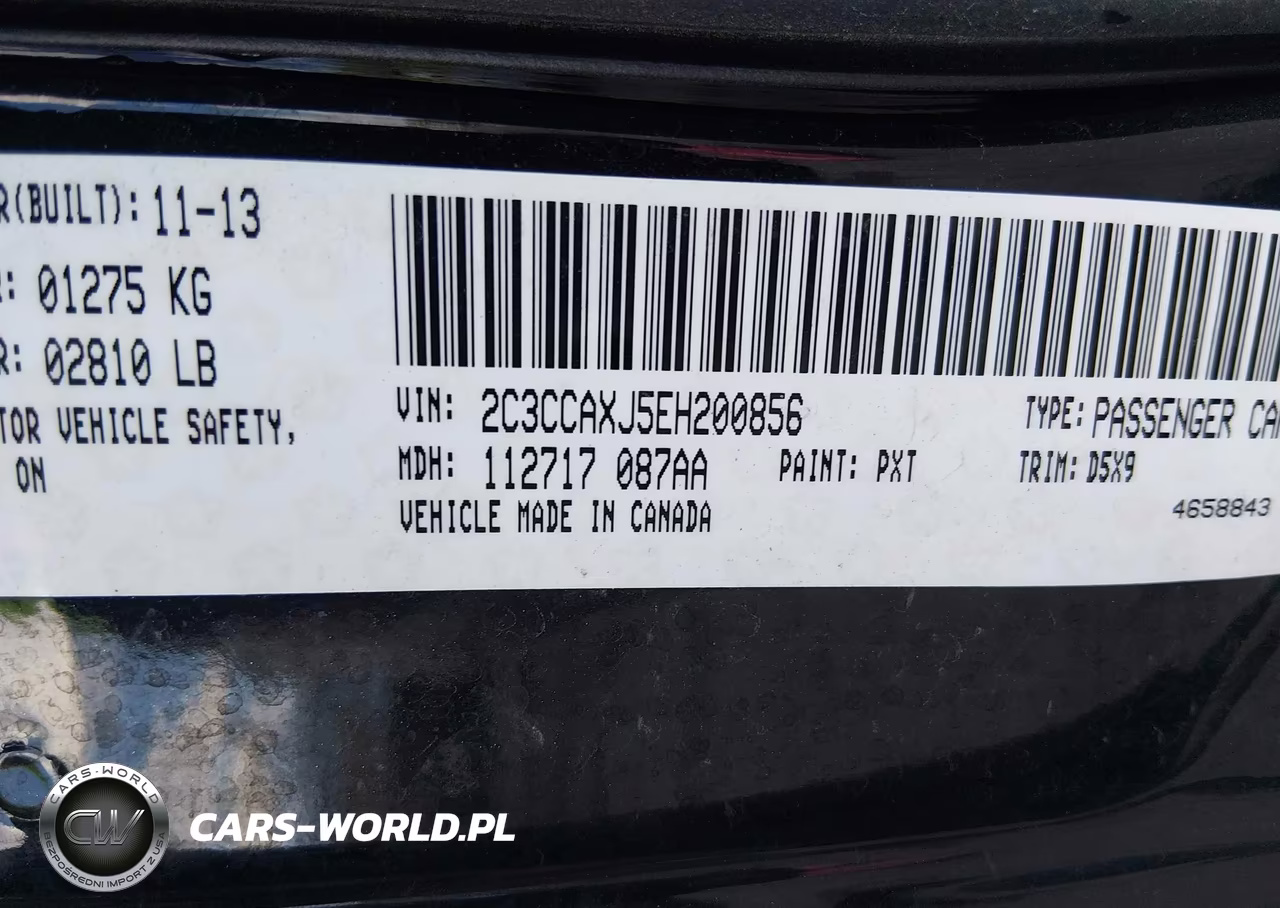 2014 Chrysler 300 300 Srt8 Core VIN:2C3CCAXJ5EH200856 - 9