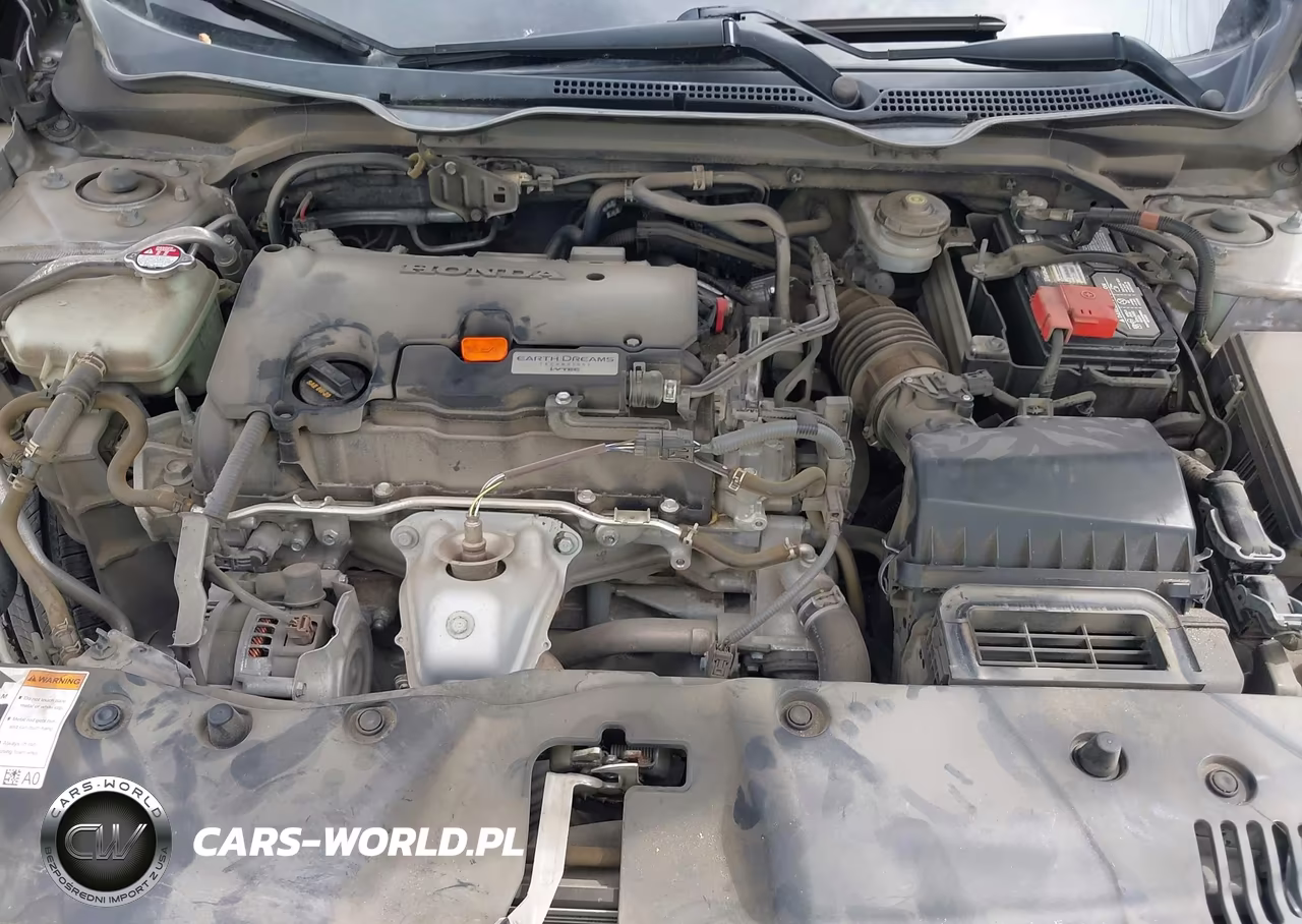 2019 Honda Civic Lx VIN:19XFC2F65KE006959 - 10