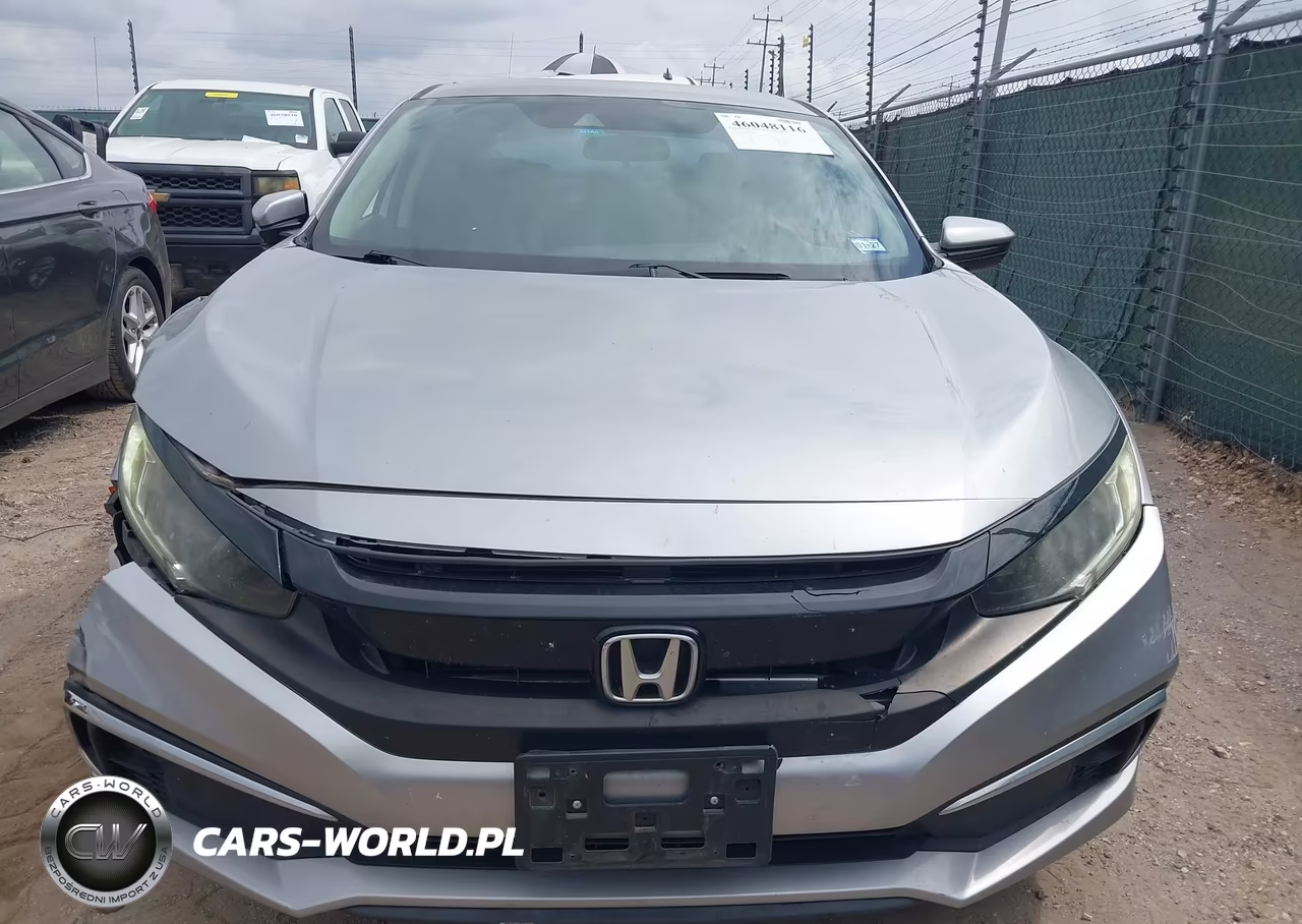 2019 Honda Civic Lx VIN:19XFC2F65KE006959 - 12