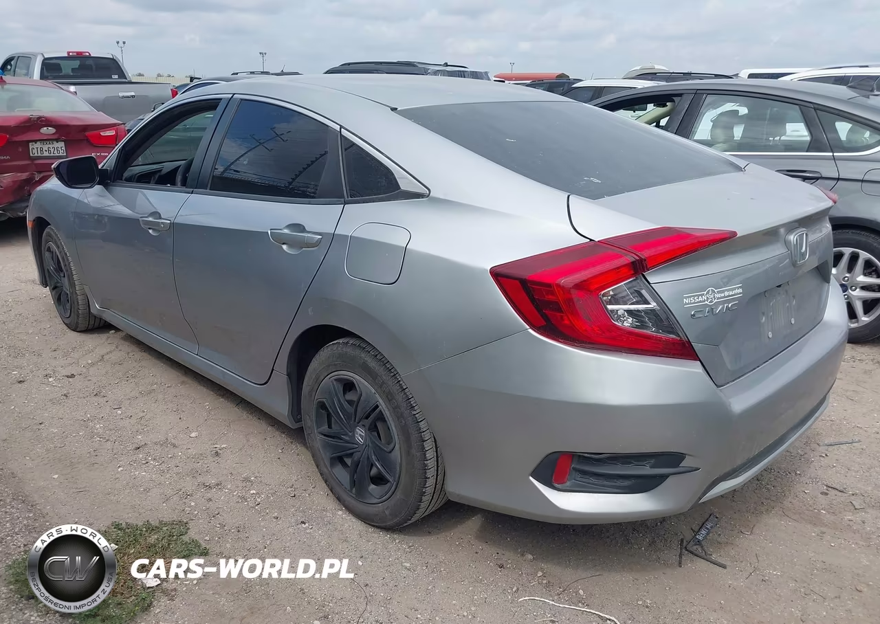 2019 Honda Civic Lx VIN:19XFC2F65KE006959 - 3