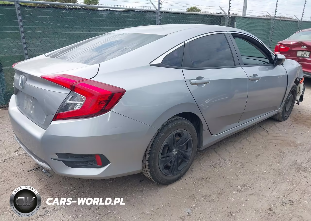 2019 Honda Civic Lx VIN:19XFC2F65KE006959 - 4