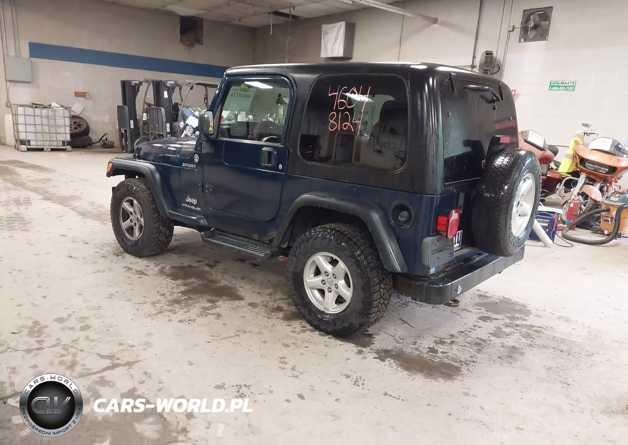 2005 Jeep Wrangler Sport VIN:1J4FA49SX5P367399 - 3