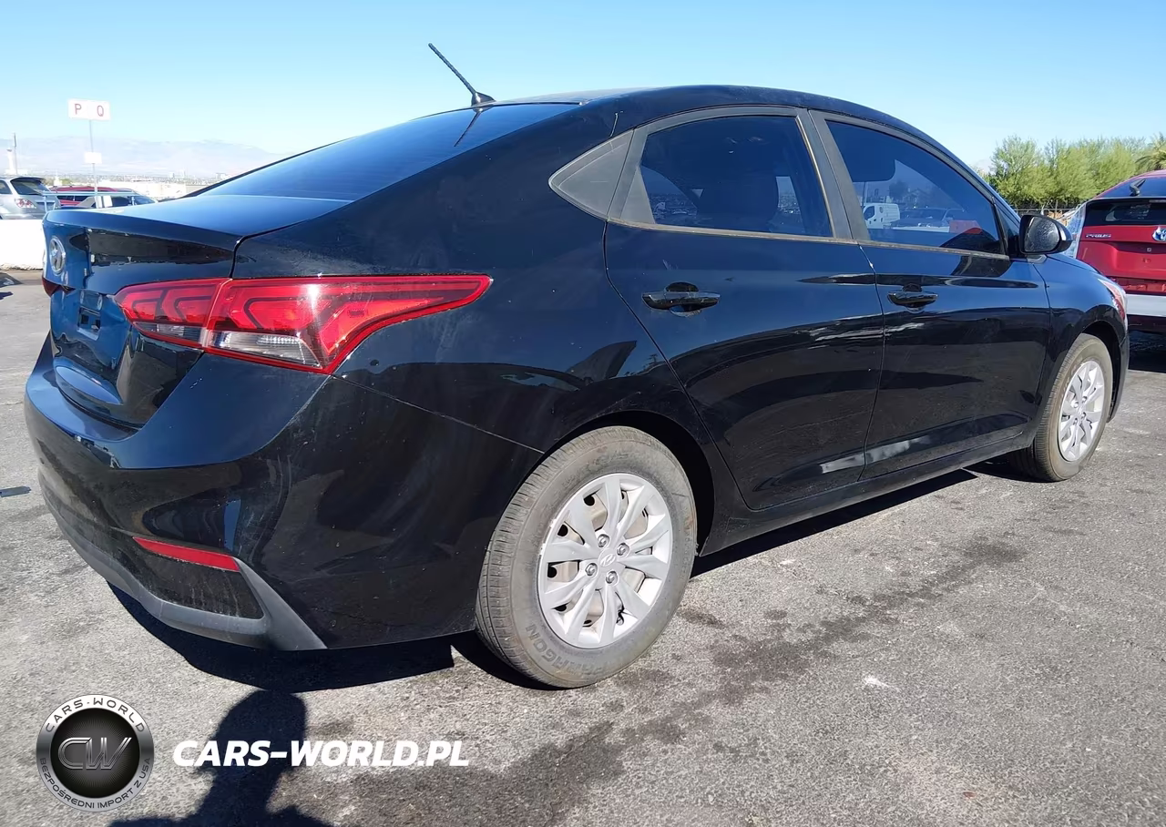 2019 Hyundai Accent Se VIN:3KPC24A3XKE072521 - 4