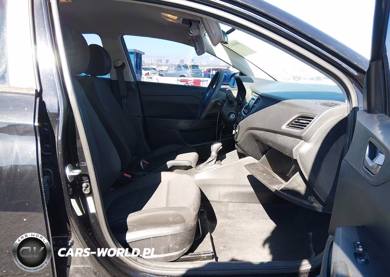 2019 Hyundai Accent Se VIN:3KPC24A3XKE072521 - 5