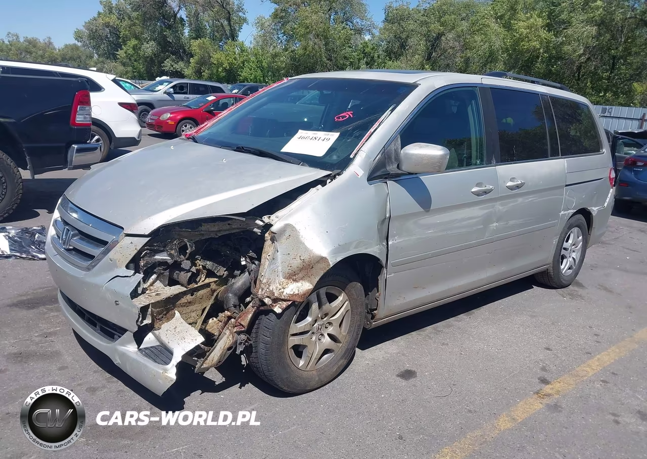 2005 Honda Odyssey Ex-L VIN:5FNRL38615B046616 - 2