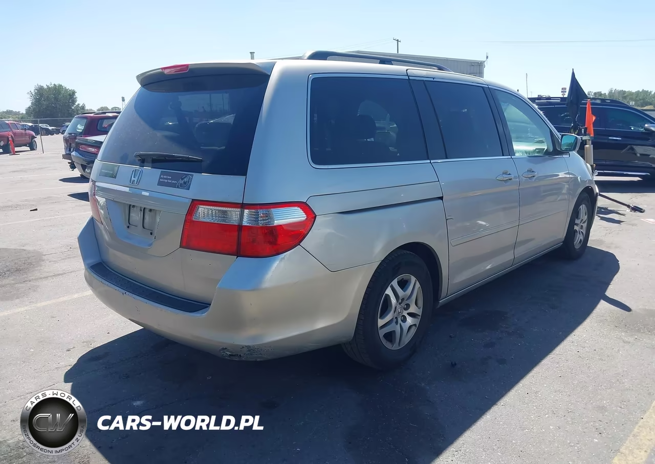 2005 Honda Odyssey Ex-L VIN:5FNRL38615B046616 - 4