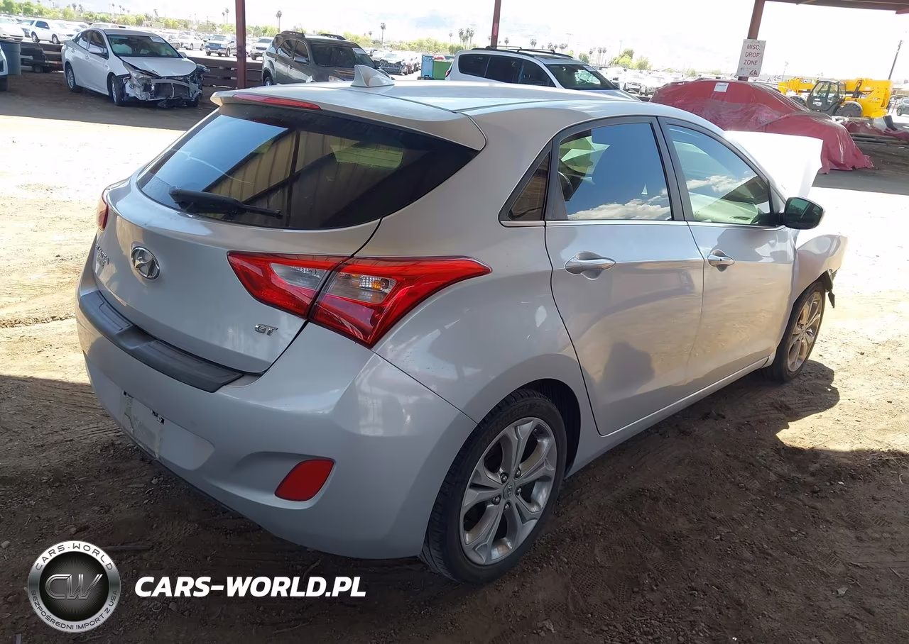 2013 Hyundai Elantra Gt VIN:KMHD35LE5DU082489 - 4