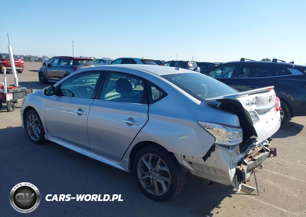 2013 Nissan Sentra Sr VIN:3N1AB7AP5DL788384 - 3
