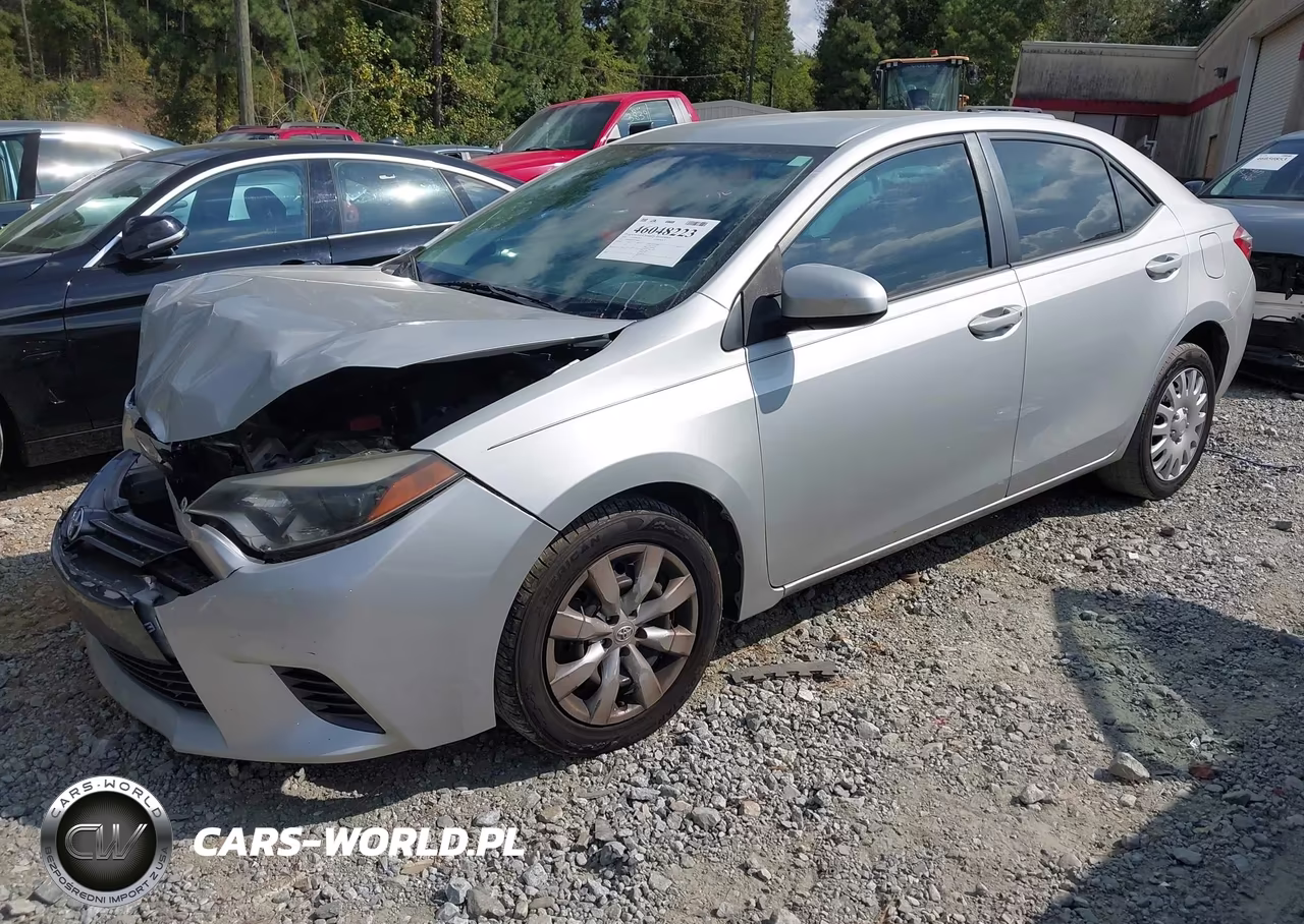 2016 Toyota Corolla Le VIN:2T1BURHE4GC584002 - 2