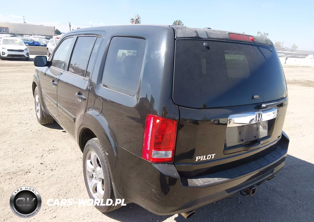 2012 Honda Pilot Ex-L VIN:5FNYF3H56CB013683 - 3
