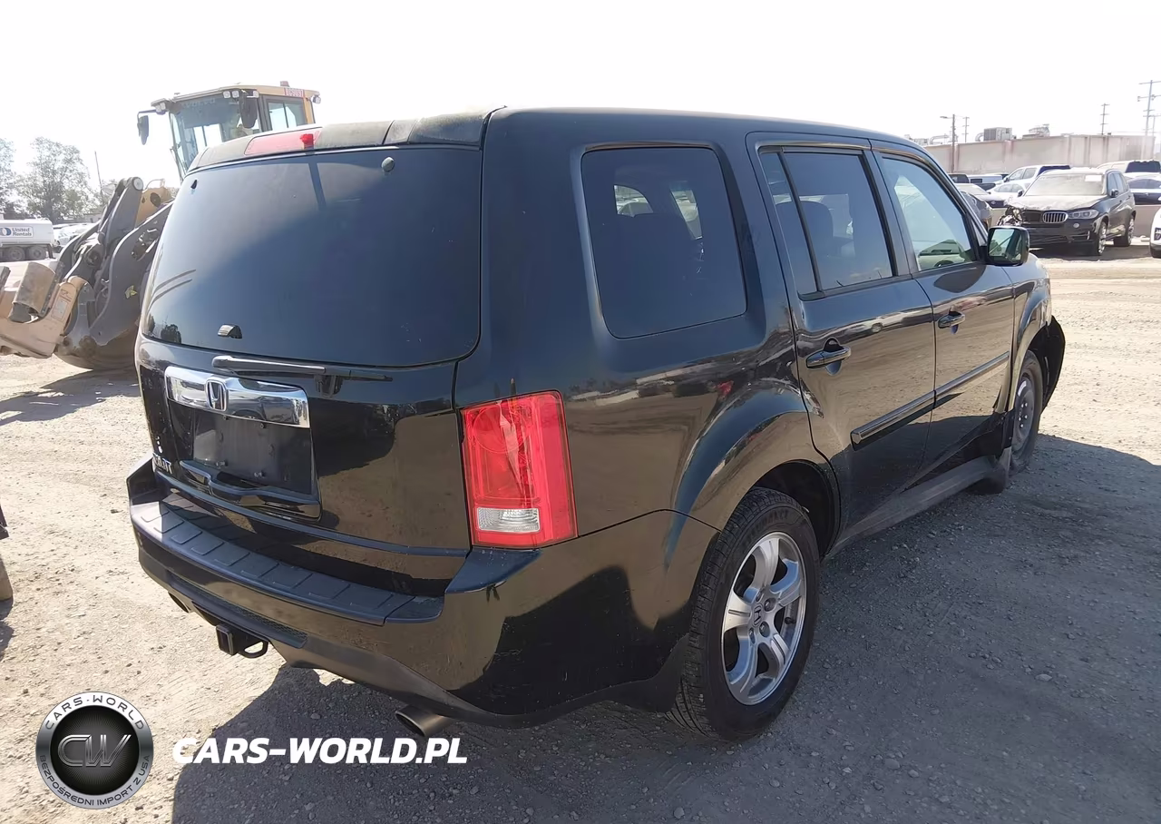 2012 Honda Pilot Ex-L VIN:5FNYF3H56CB013683 - 4