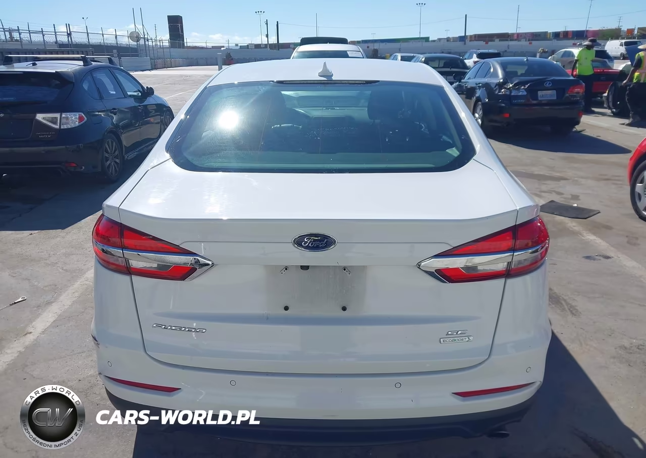 2019 Ford Fusion Se VIN:3FA6P0HD6KR200404 - 16