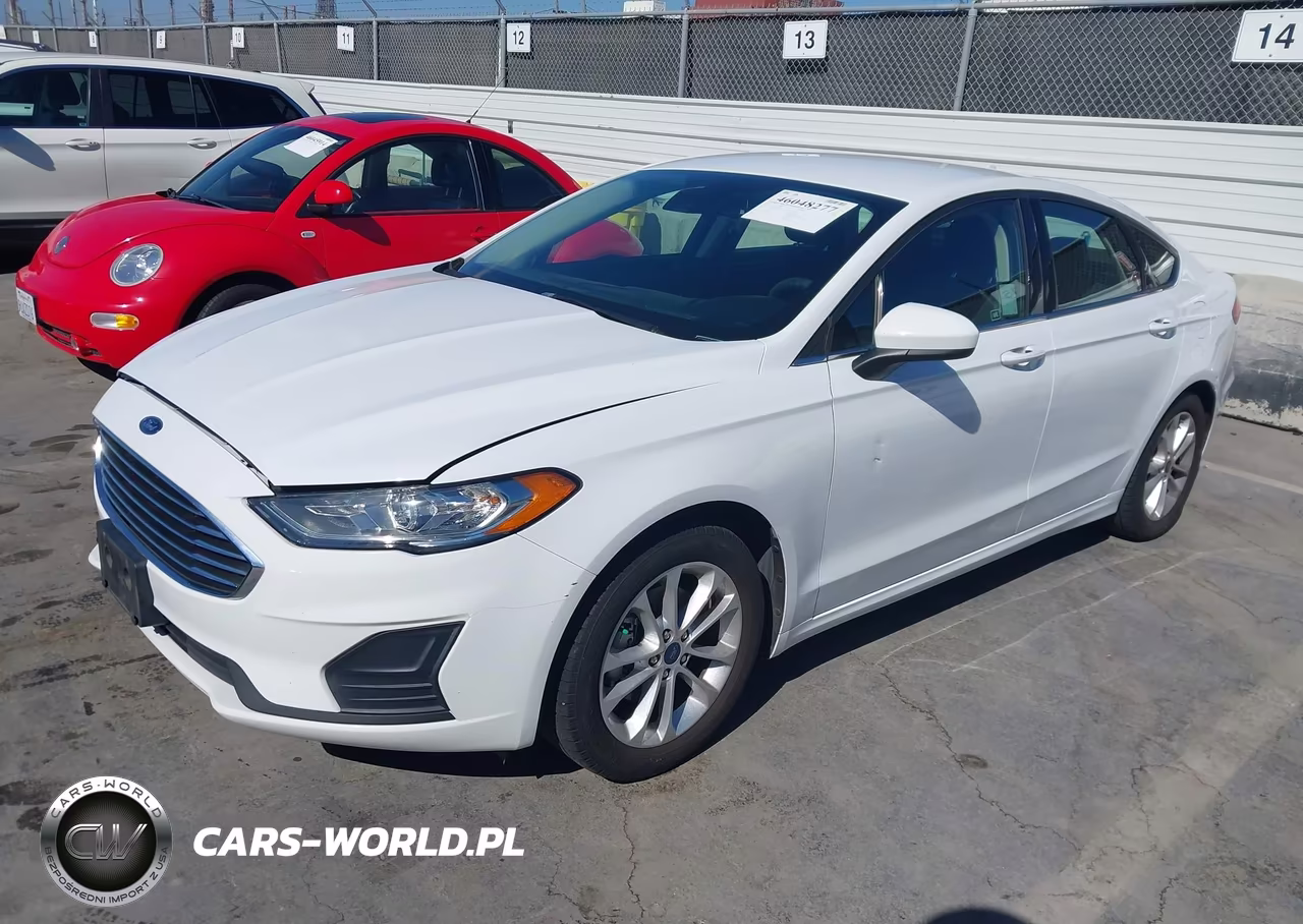 2019 Ford Fusion Se VIN:3FA6P0HD6KR200404 - 2