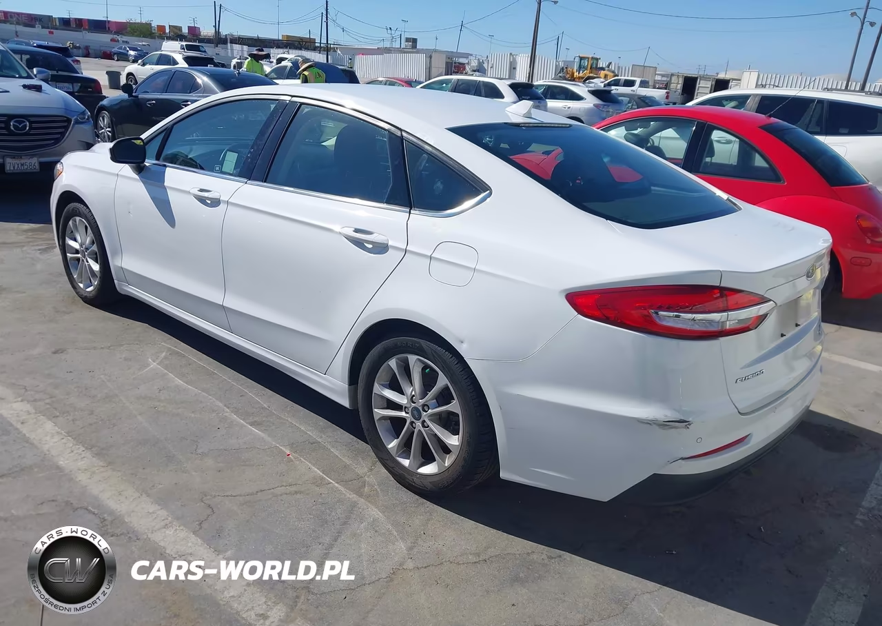 2019 Ford Fusion Se VIN:3FA6P0HD6KR200404 - 3