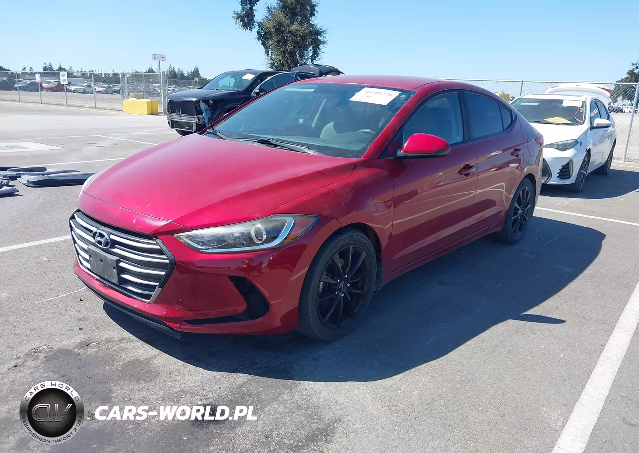 2017 Hyundai Elantra Se VIN:KMHD74LF6HU369255 - 2