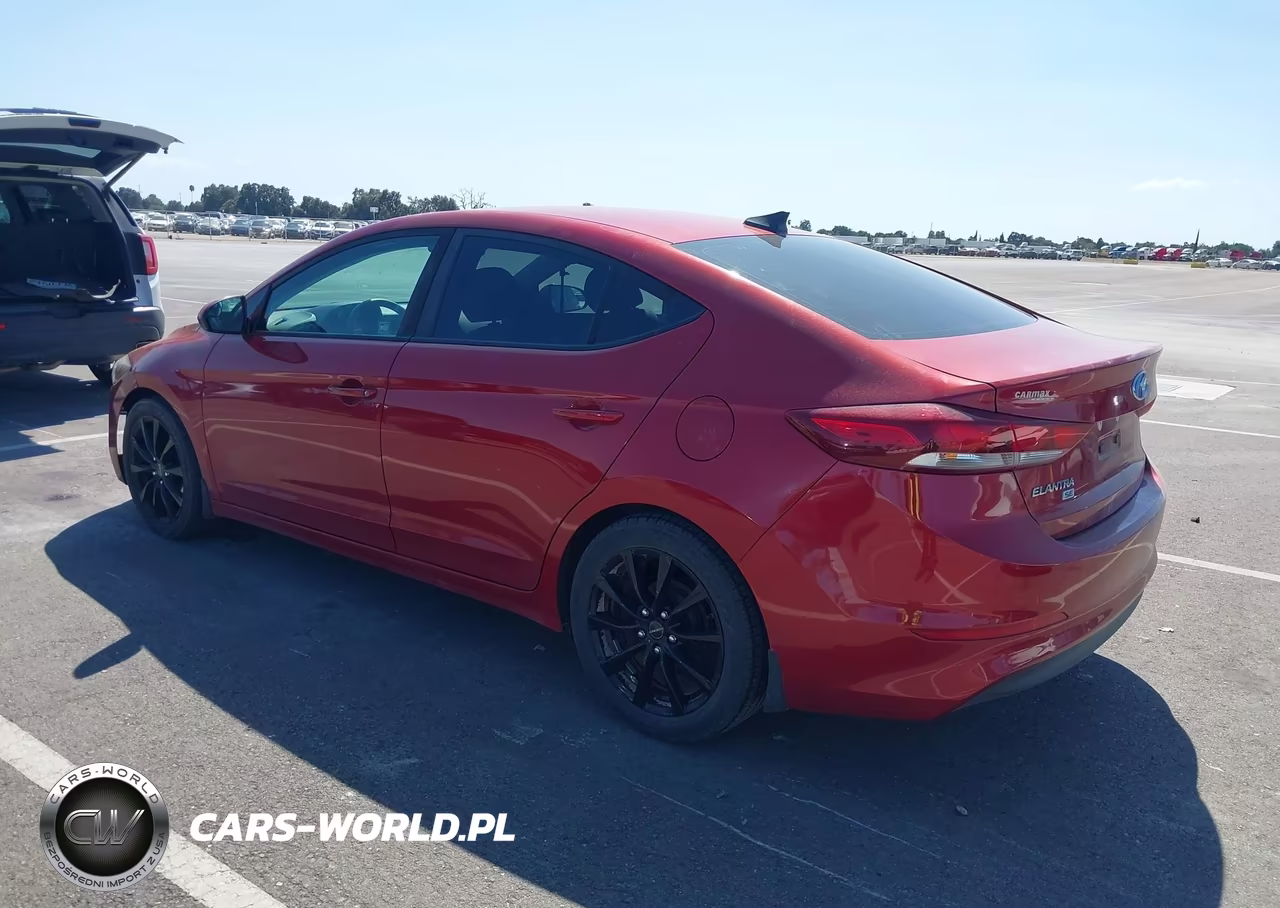 2017 Hyundai Elantra Se VIN:KMHD74LF6HU369255 - 3