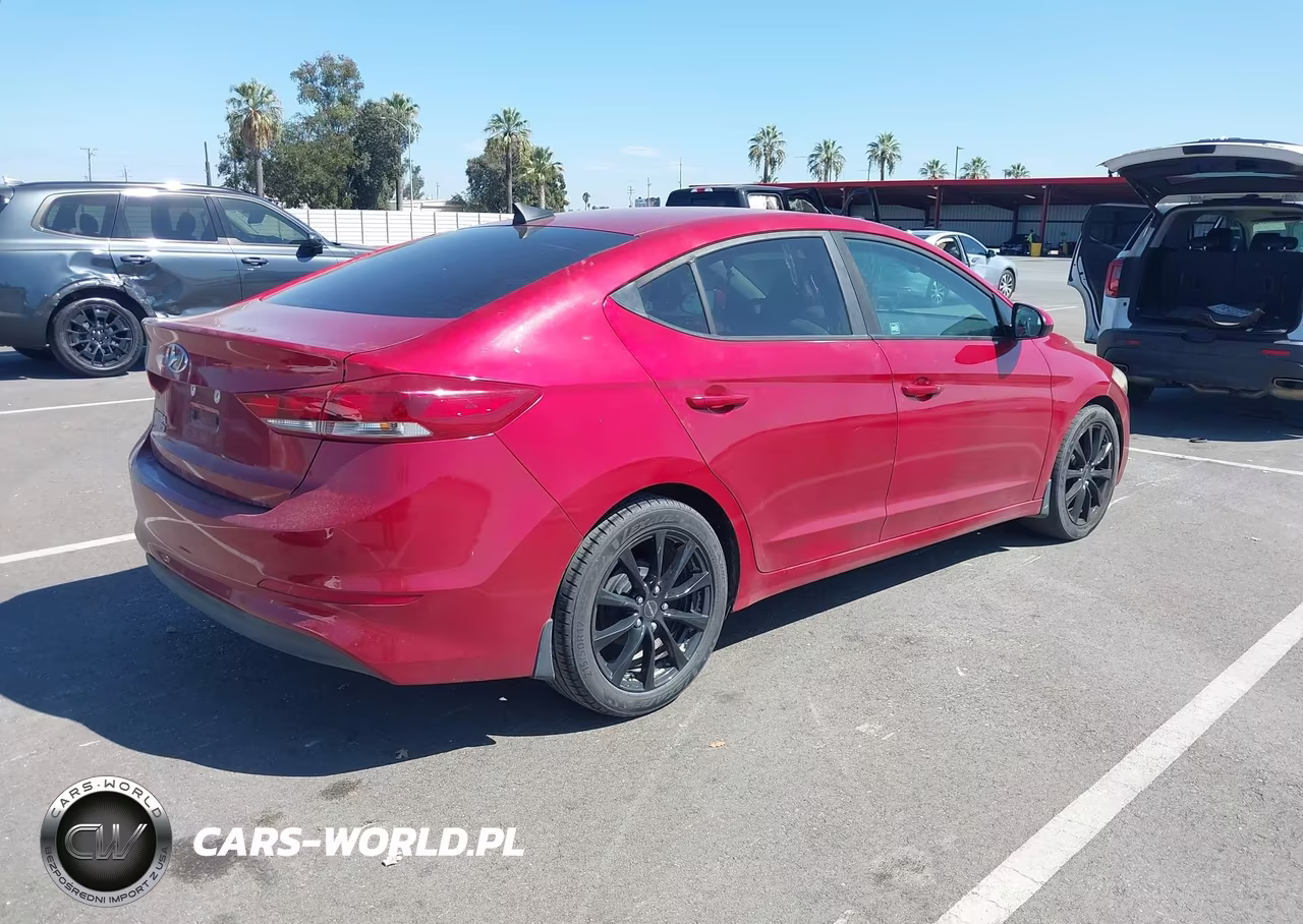 2017 Hyundai Elantra Se VIN:KMHD74LF6HU369255 - 4
