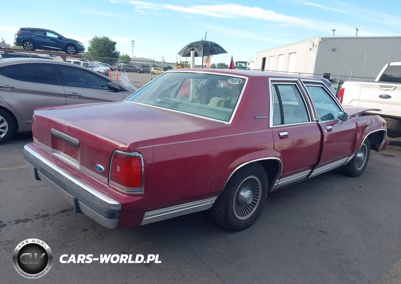 1991 Ford Crown Victoria Lx VIN:2FACP74F9MX150654 - 4