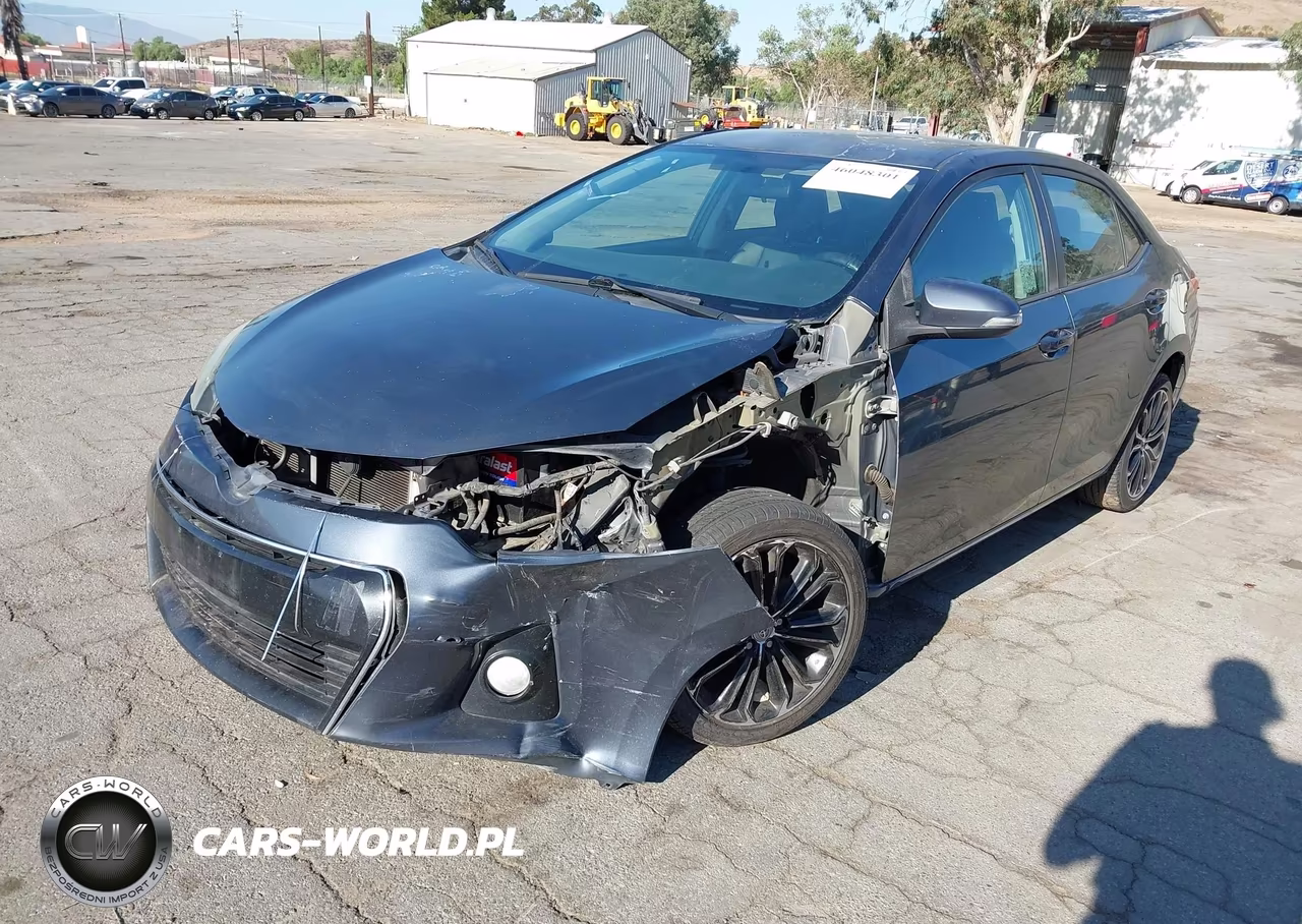 2016 Toyota Corolla S Plus VIN:5YFBURHE1GP445509 - 2